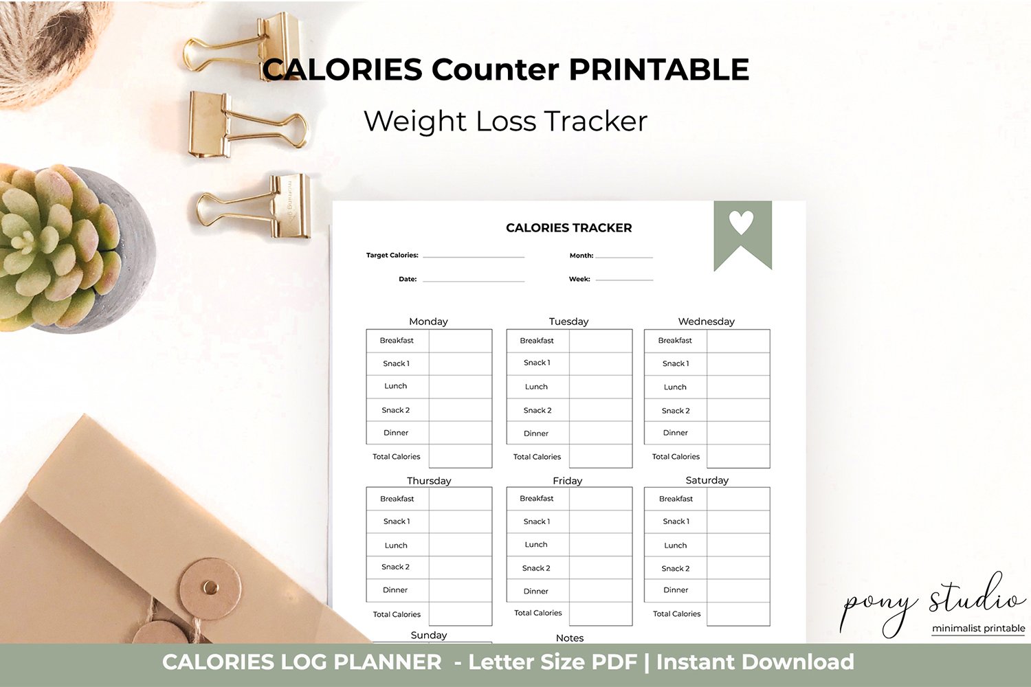 Fitness Tracker Calories Counter (288847) Digital Design Bundles