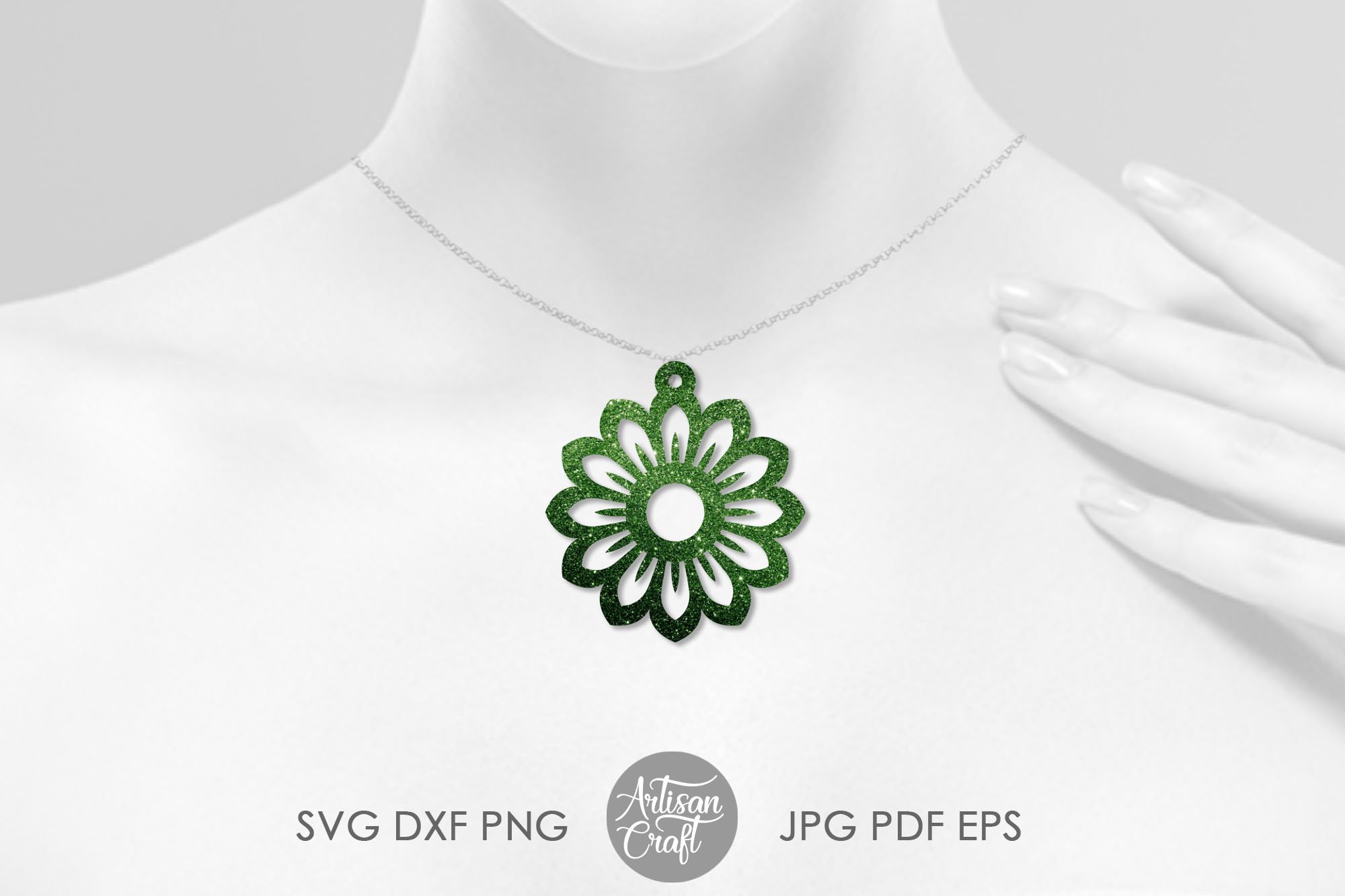 Download Sunflower Earring Template, Earring SVG (720446) | Cut ...