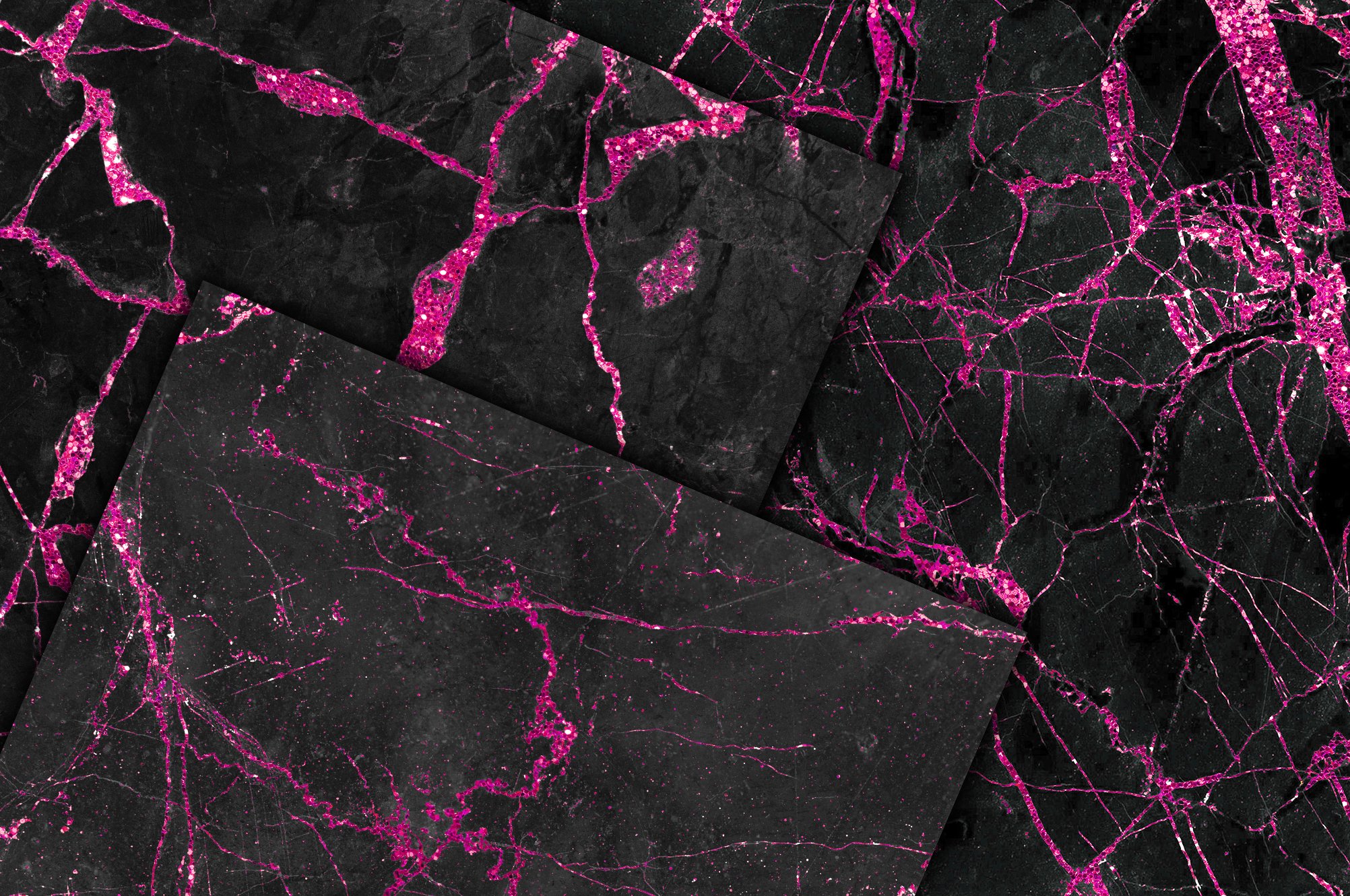Valentines Pink And Black Marble Textures Valentines Pink And Black Marble Textures