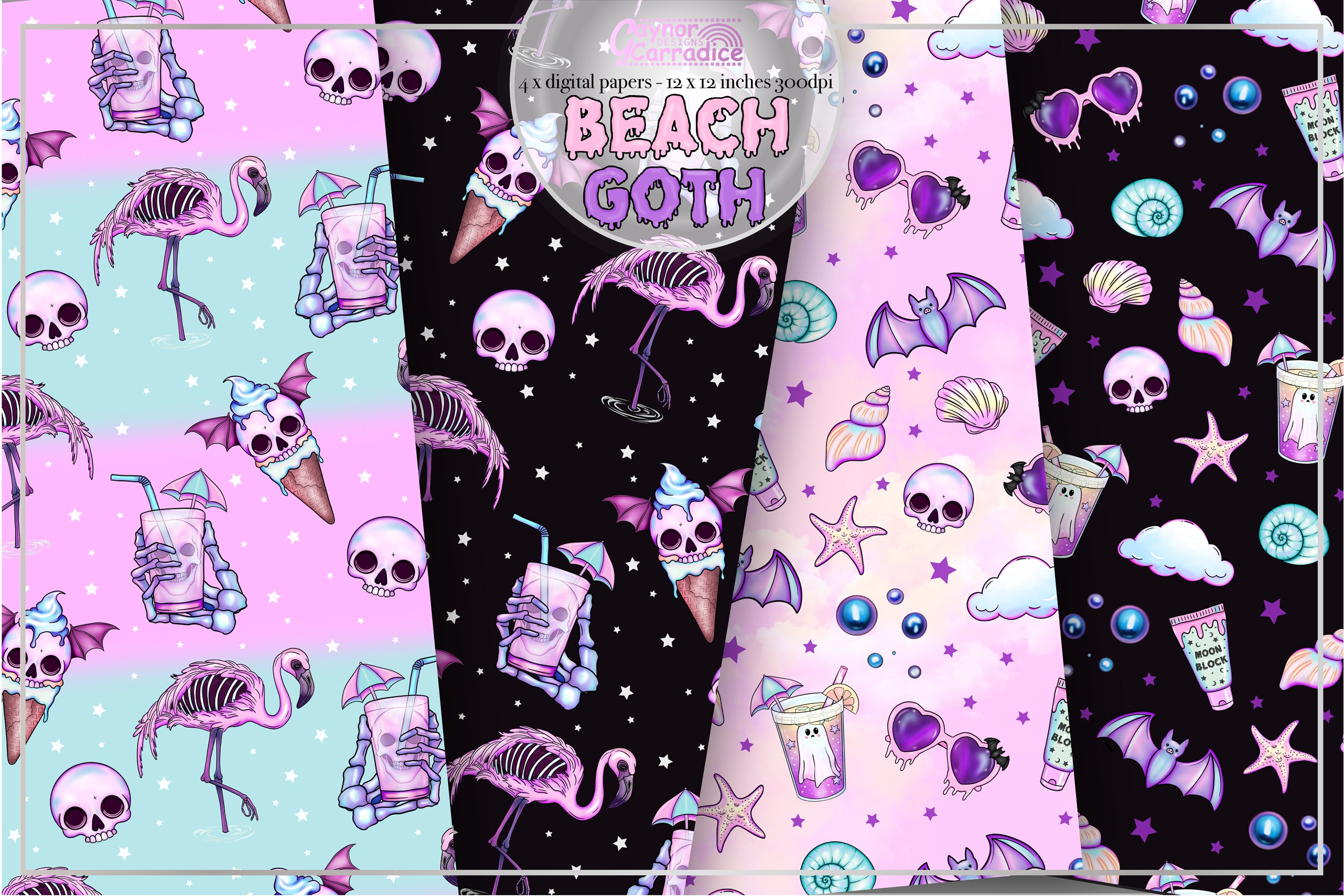 Goth Fabric Patterns