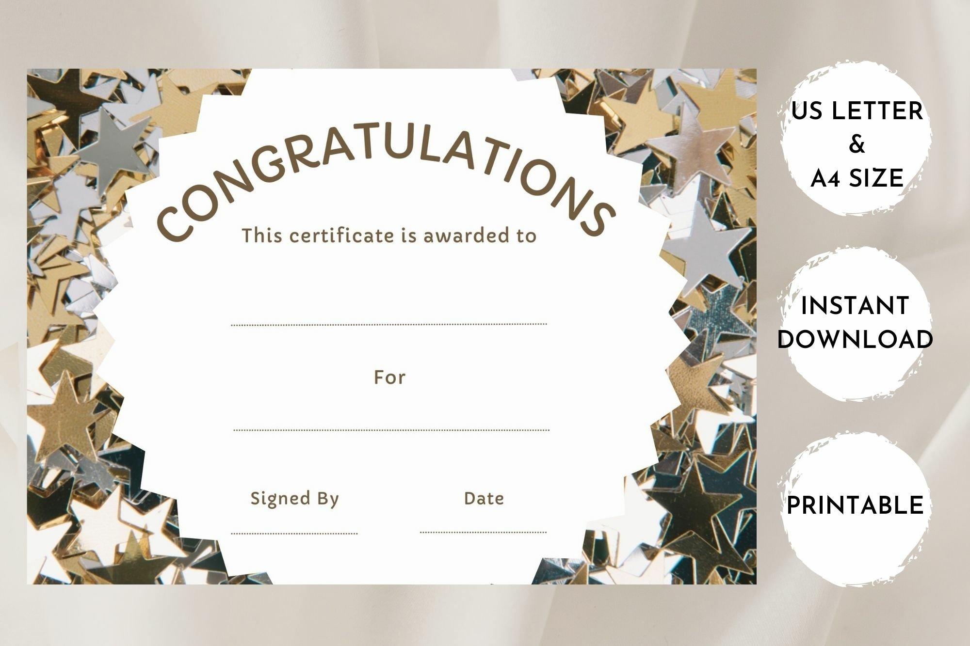 Free Printable Certificate Templates
