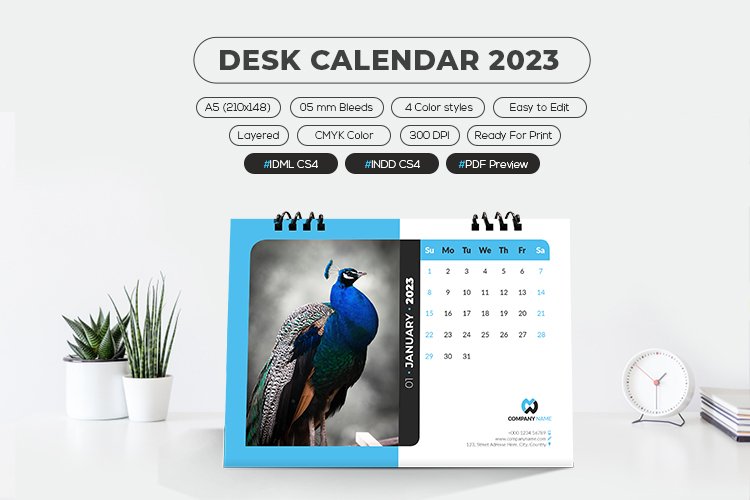 Desk Calendar 2023 (2609528)