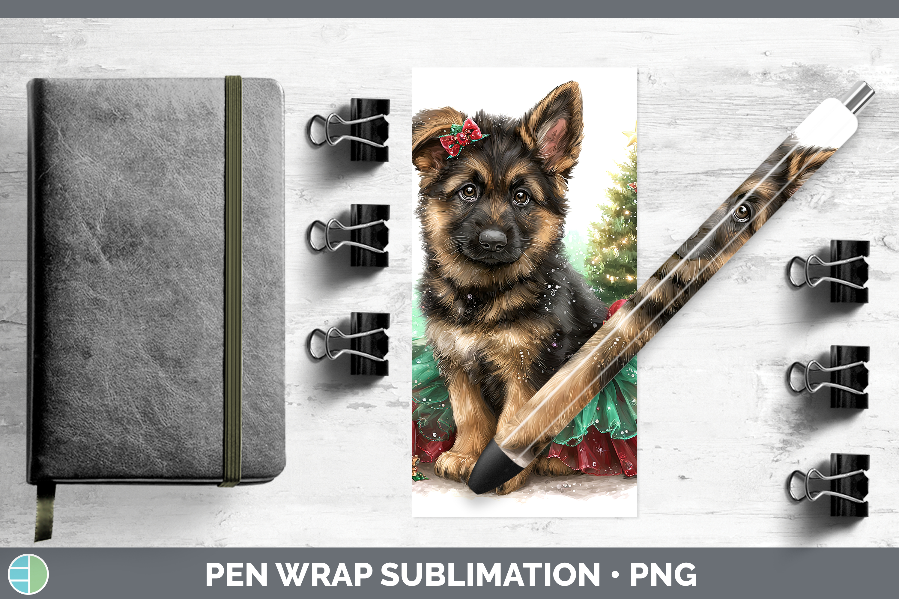 German Shepherd Gel Pen - Refillable, Comfort Grip, Perfect Gift For German Shepherd Lovers & Owners - View #12