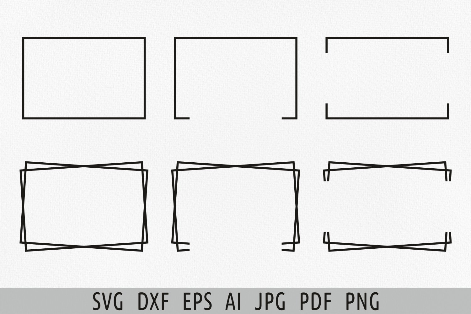 Square Design Split Square Frame Designs