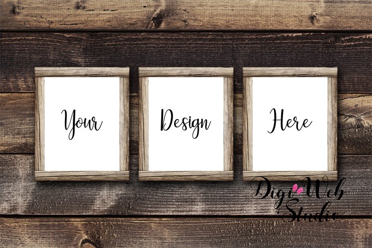 Get Rustic Wood Picture Frames PNG