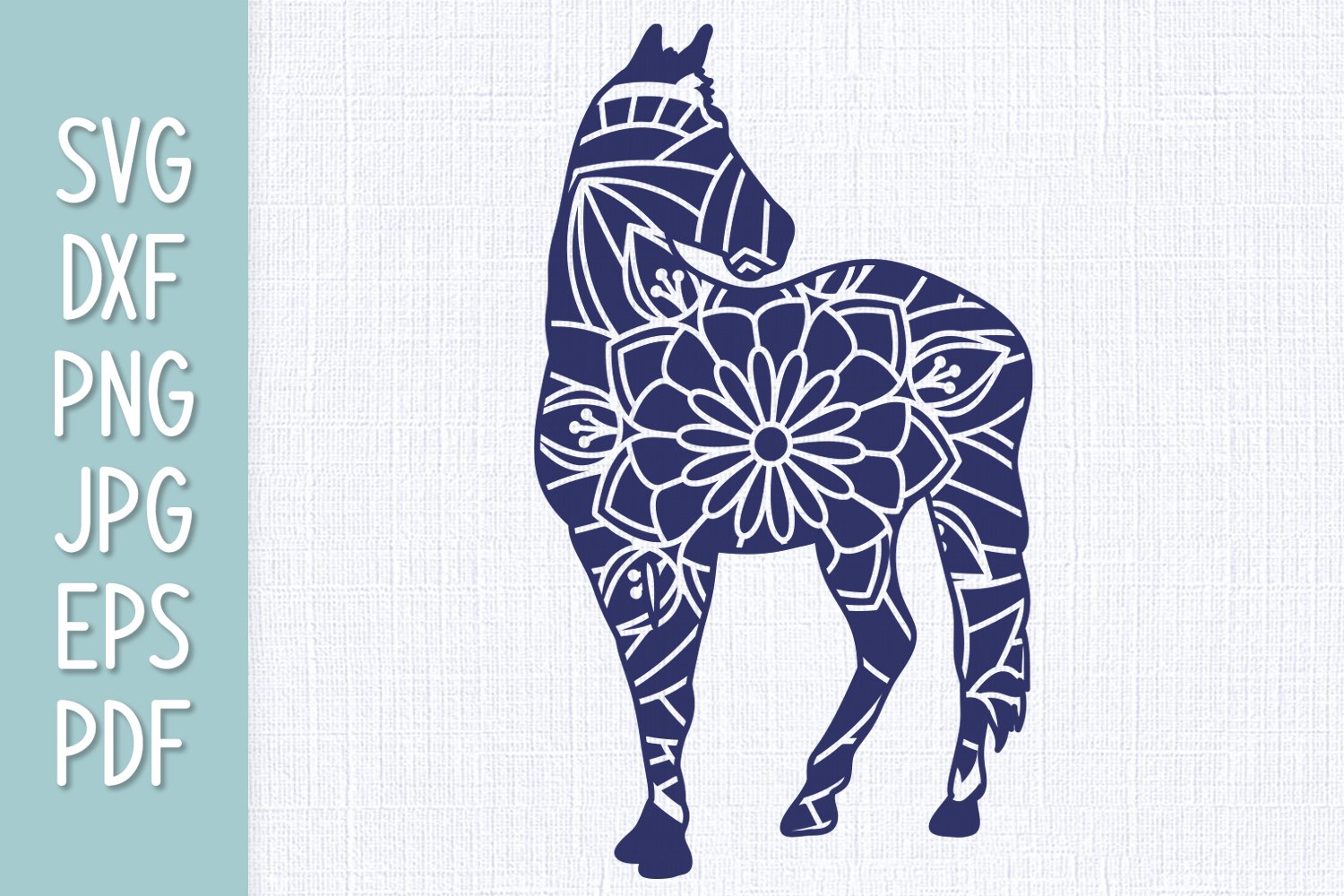 Horse Mandala SVG