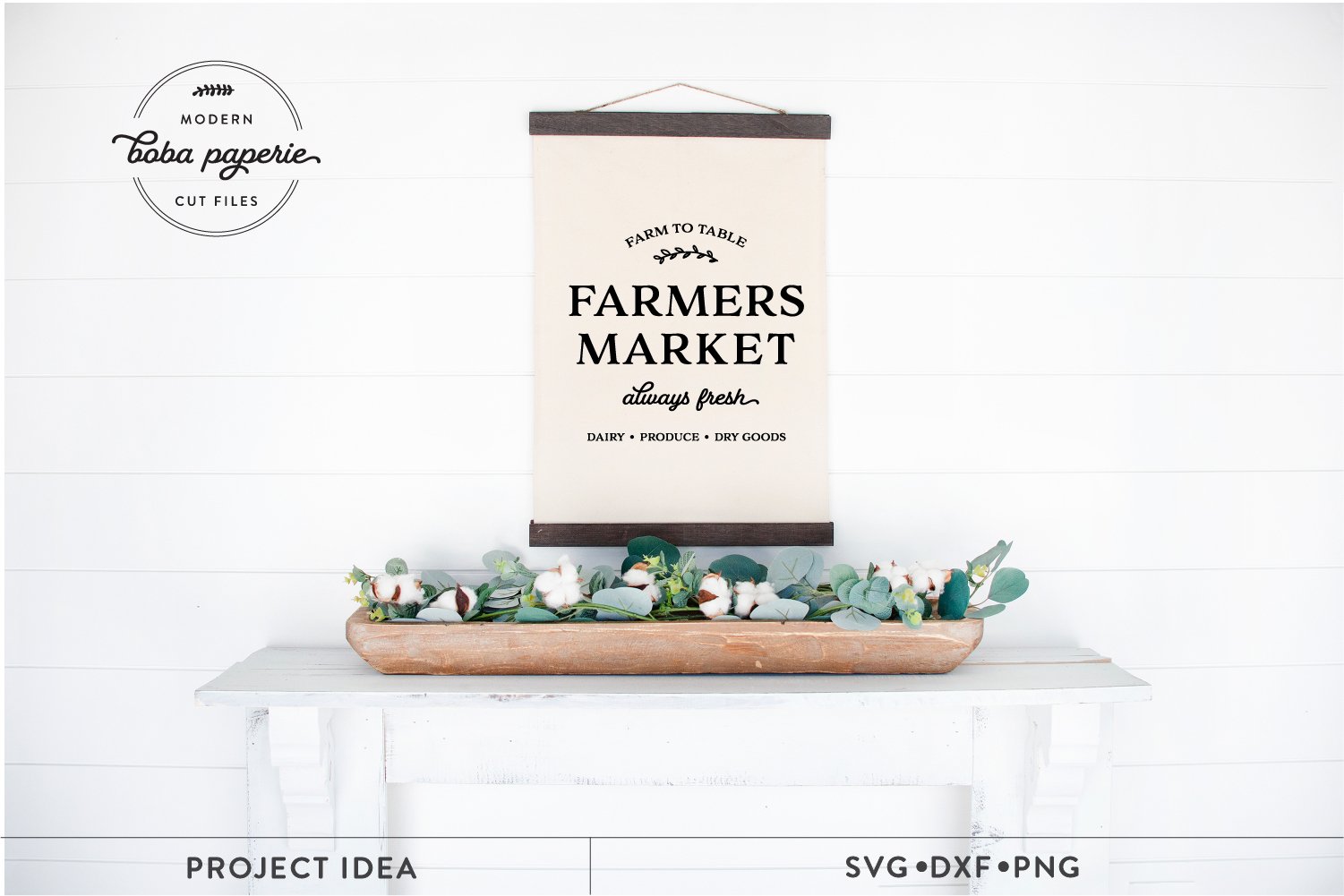 Farmers Market Table Signs