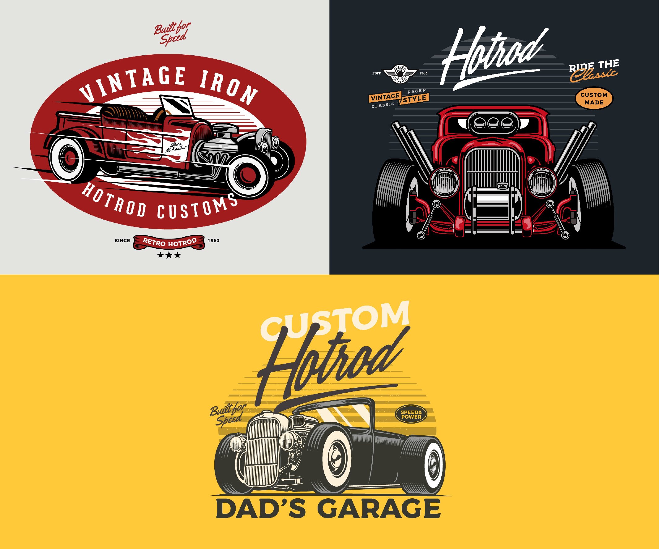 Hot Rod Vector File Piper Hotrod Vector cars (544445) | Illustrations | Design Bundles
