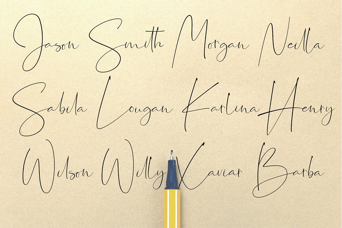 Jasmine Signature (663283) Handwritten Font Bundles