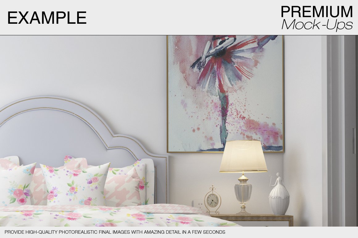 Bedding Mockup Set example image 19