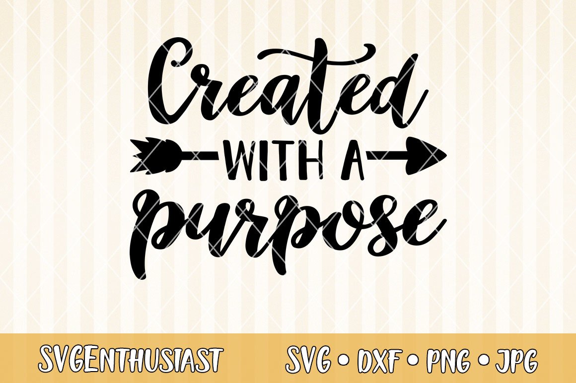 created with a purpose svg file only