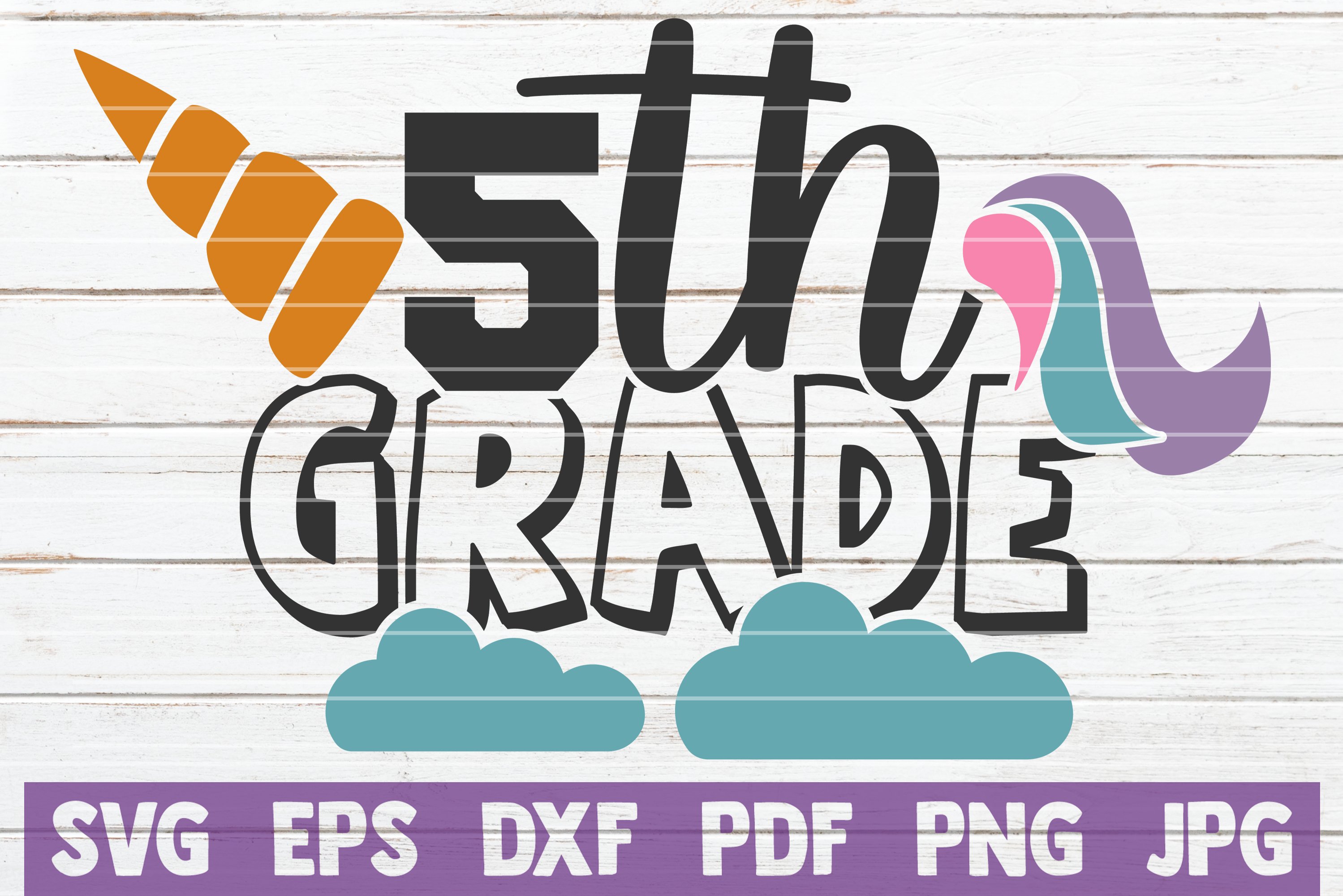 fifth grade teacher SVG pdf jpg eps dxf png Teacher strong svg 5th grade teacher strong svg