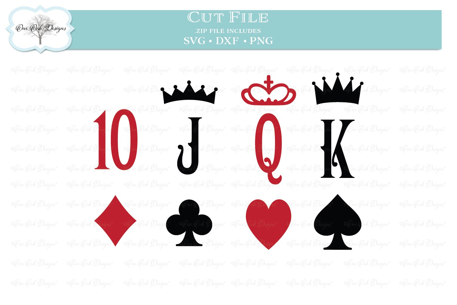 Playing Cards (205905) Cut Files Design Bundles