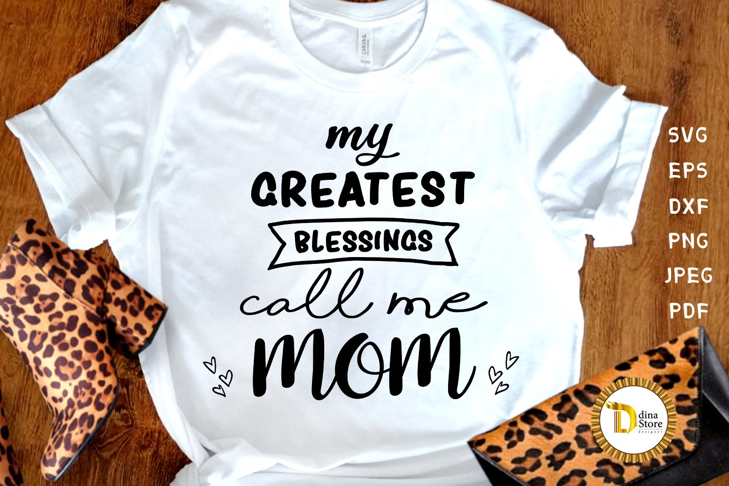 Mom Svg-my greatest blessings call me mom (1161486) | Cut ...