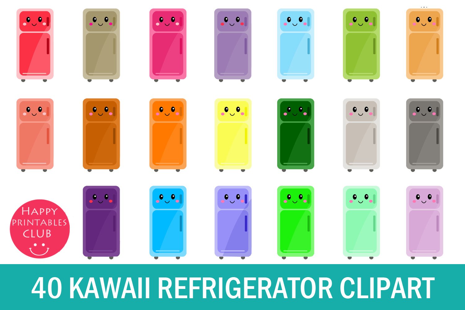 40 Kawaii Refrigerator ClipartKawaii Fridge Clipart (139493
