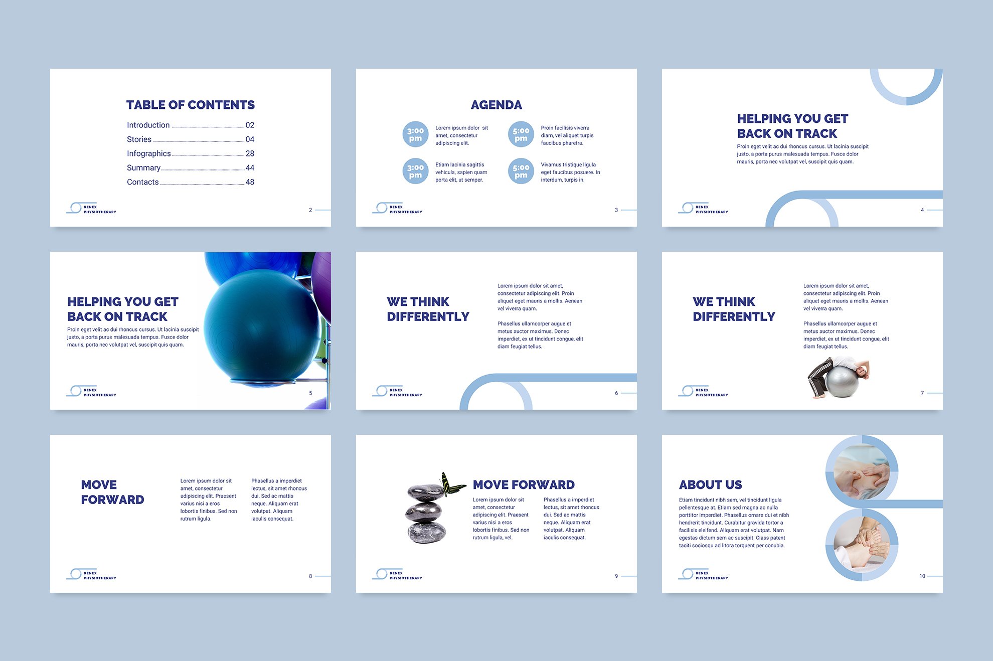 Physiotherapy PowerPoint Presentation Template (594278) Presentation