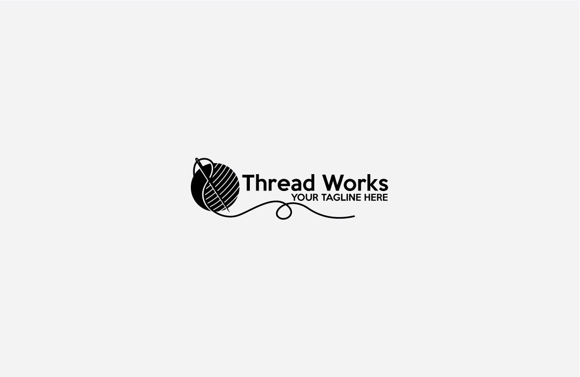 Thread Logo (425572) | Logos | Design Bundles