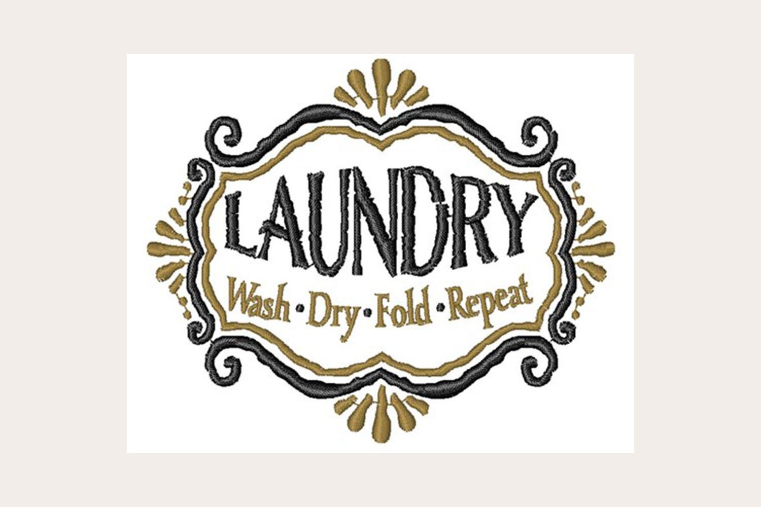 Laundry Machine Embroidery Design (476104) Embroidery Design Bundles