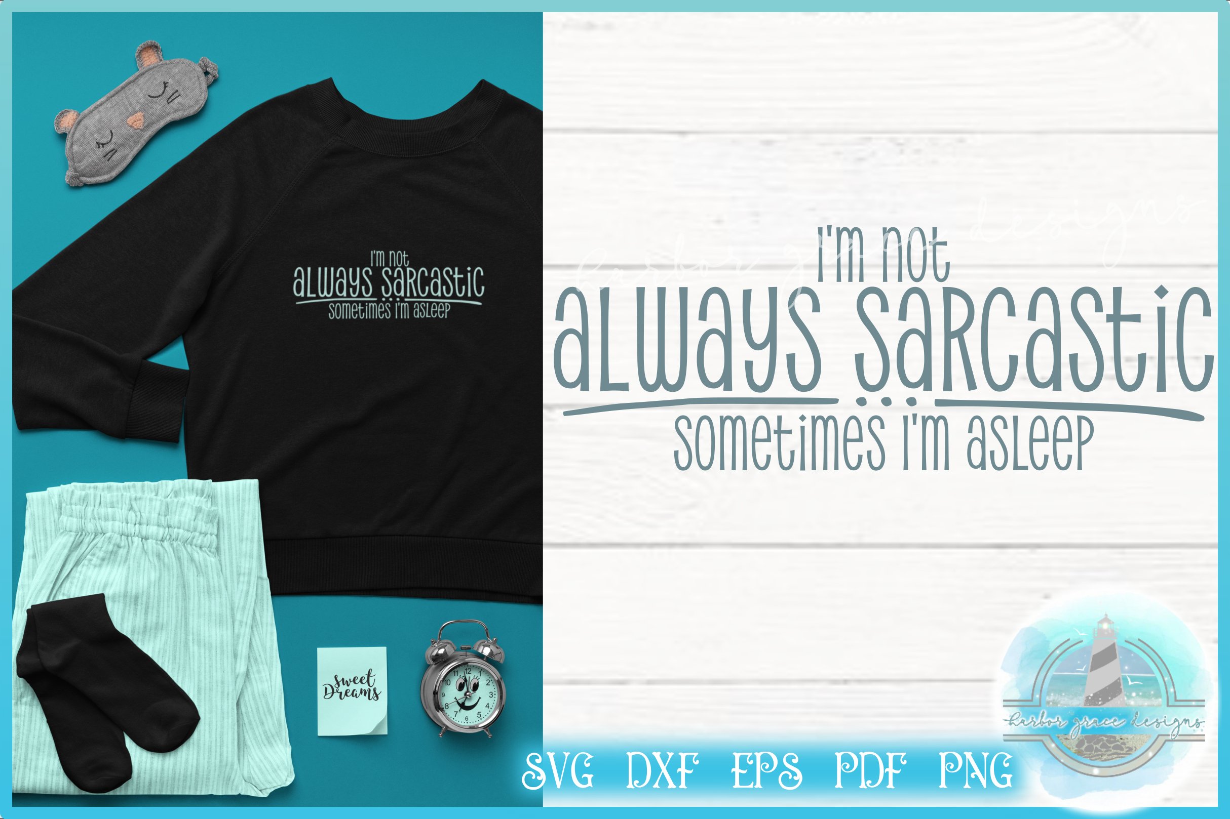 Download Png File Instant Digital Download T Shirt Design Funny Svg Im Not Always Sarcastic Sometimes Sleep Art Collectibles Prints Colonialgolfhart Com