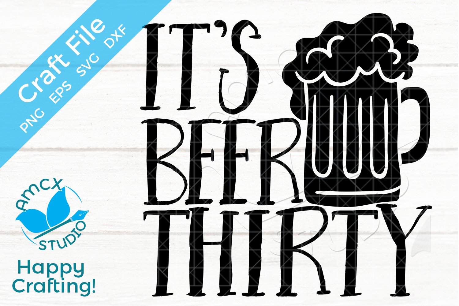 Beer Thirty SVG Craft File (193114) SVGs Design Bundles