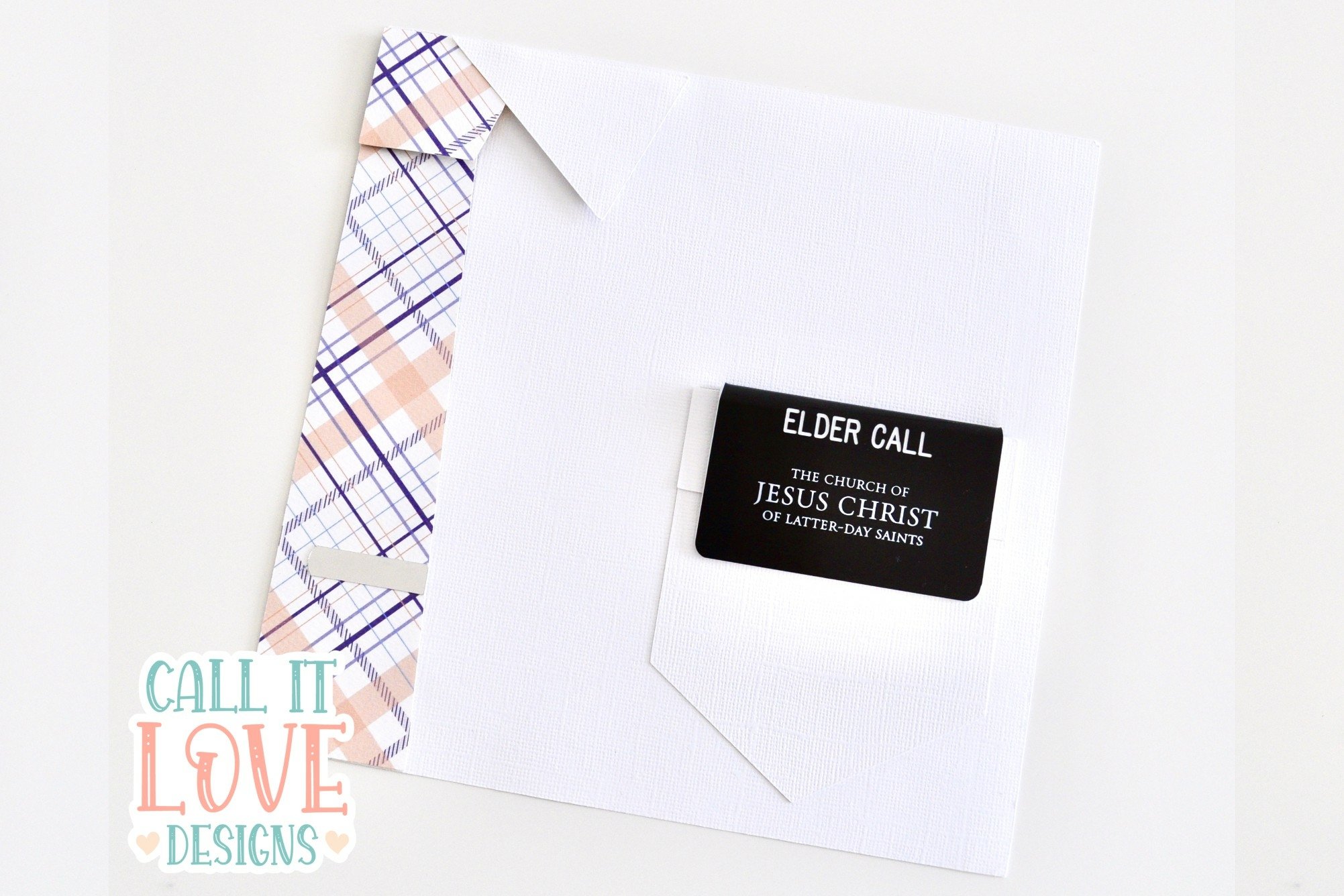 elder missionary name tag frame plain 8 x8 1652439 svgs design bundles