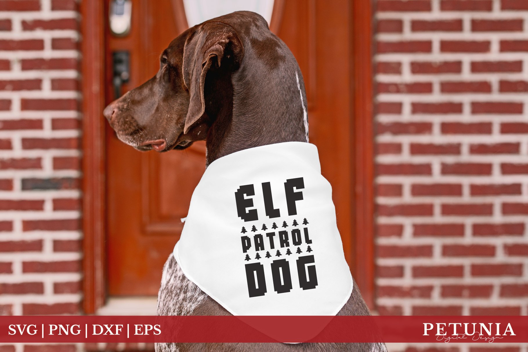 elf bandana for dog