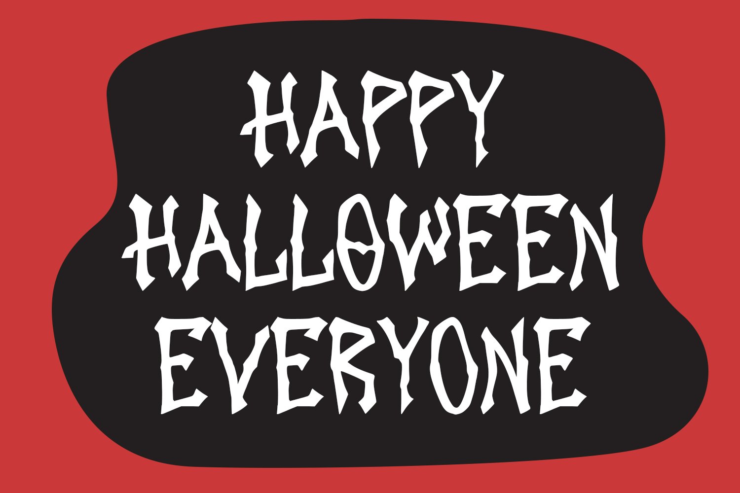 Emoligons Grunge Horror Display Font, image size:1500x1000