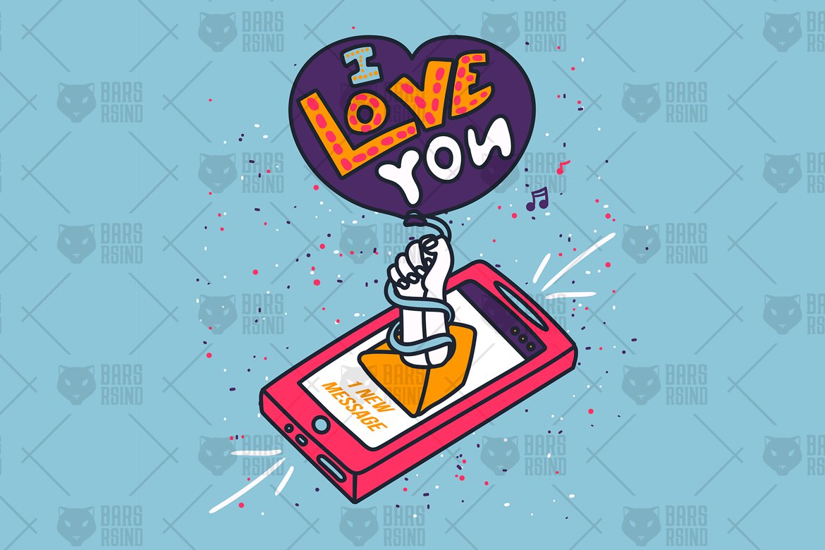 Download Creative Romantic Writes About Love 106006 Illustrations Design Bundles