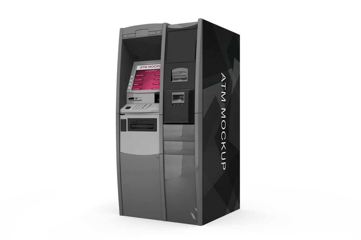 ATM Mockup Mockup (48264) Mockups Design Bundles