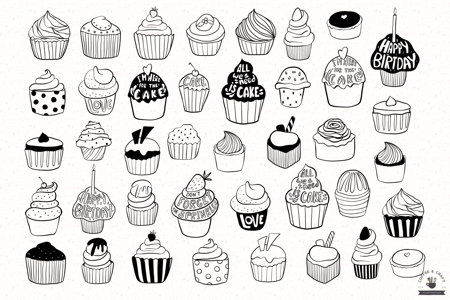 Cupcakes clipart