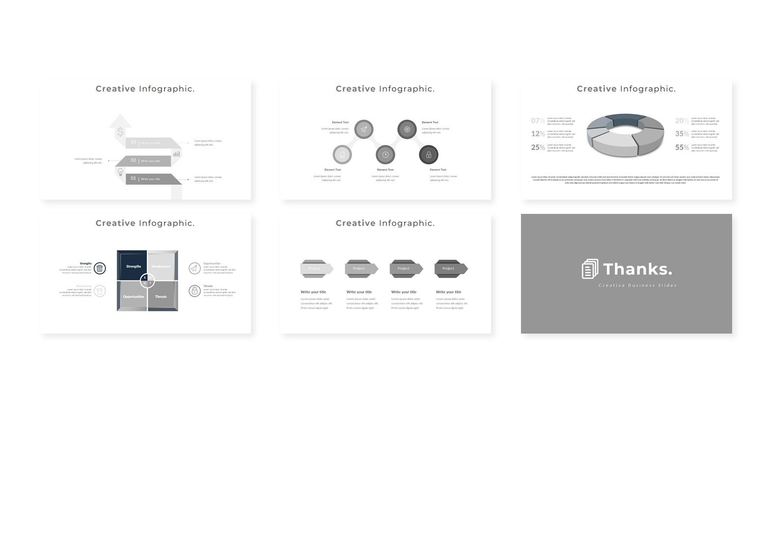 Busy - Google Slide Template (330842) | Presentation Templates | Design ...