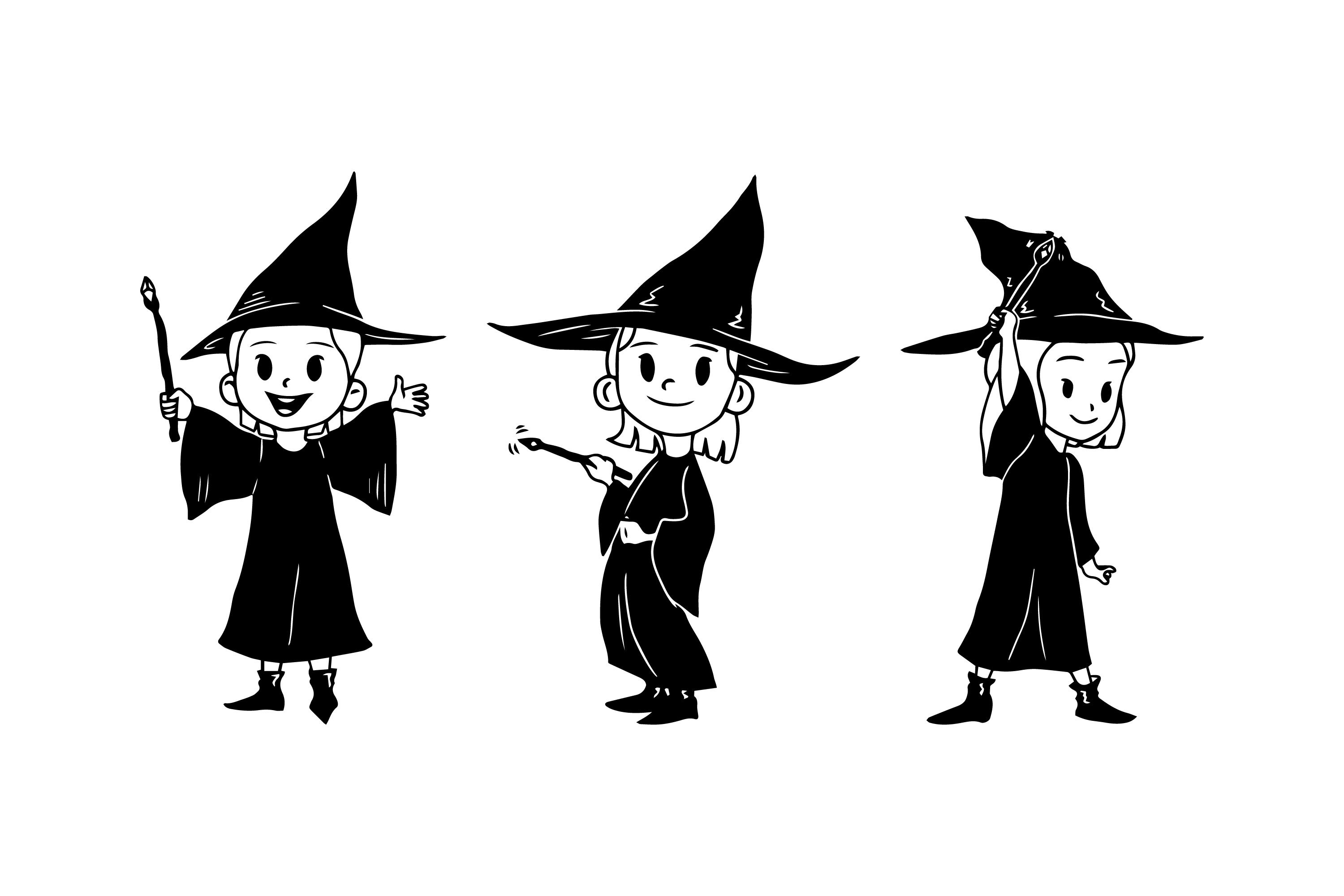 Witch Silhouettes