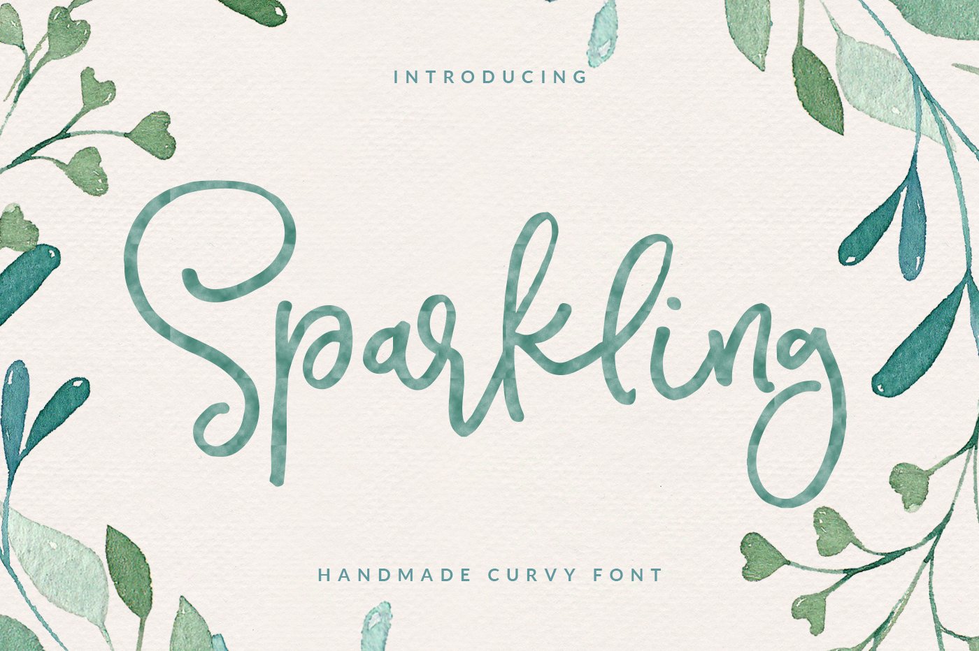 Sparkling Script Font (27275) Script Font Bundles