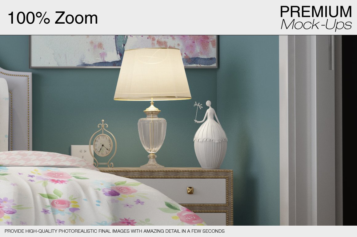 Bedding Mockup Set example image 2