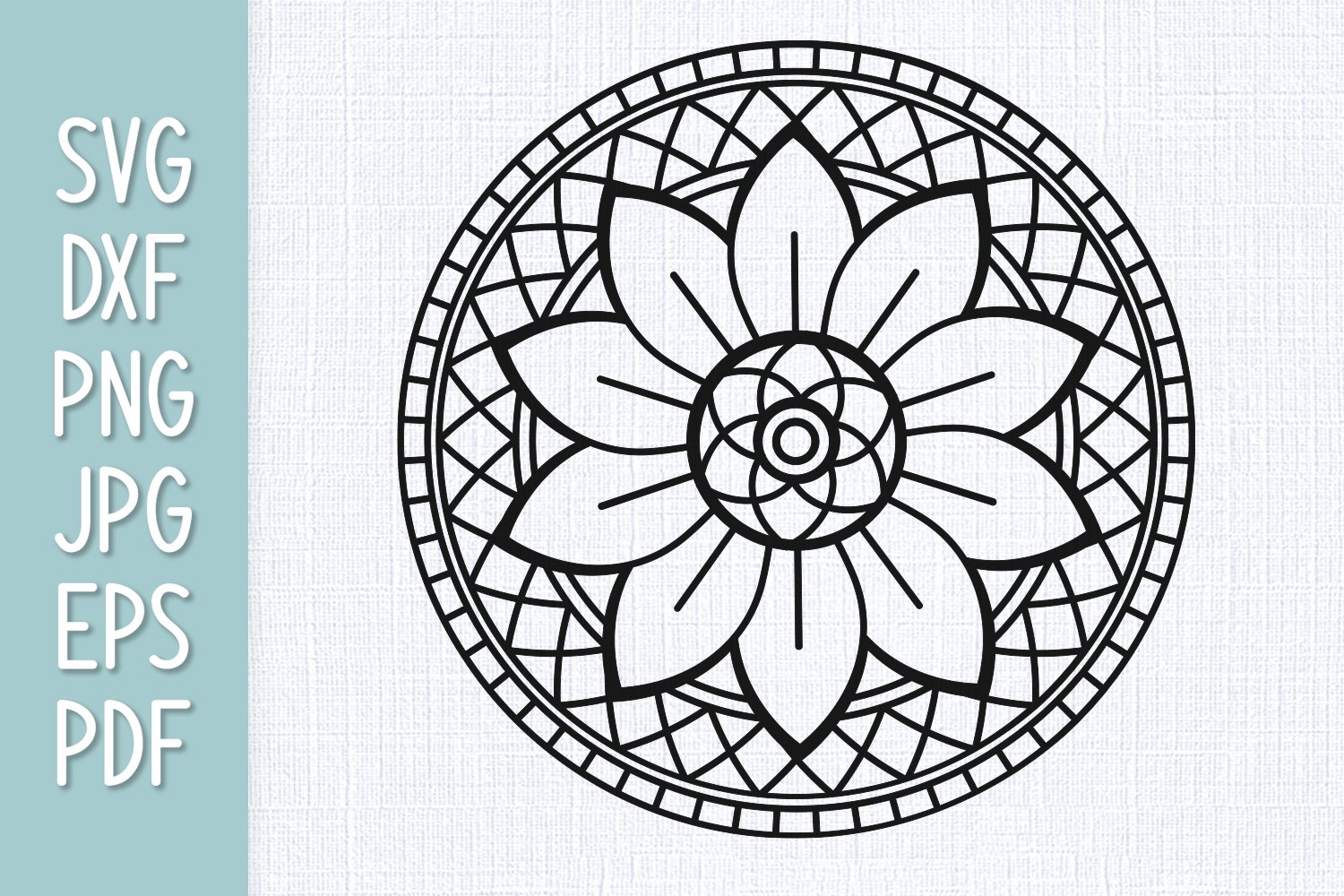 Sunflower Mandala SVG