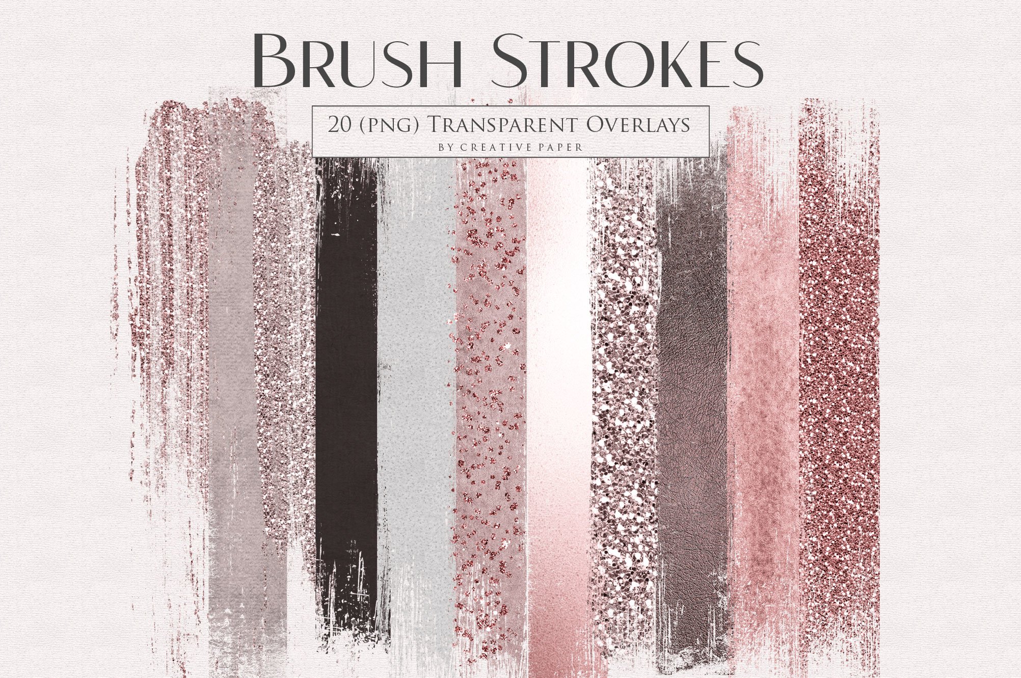 Brush Strokes Png Transparent Overlays