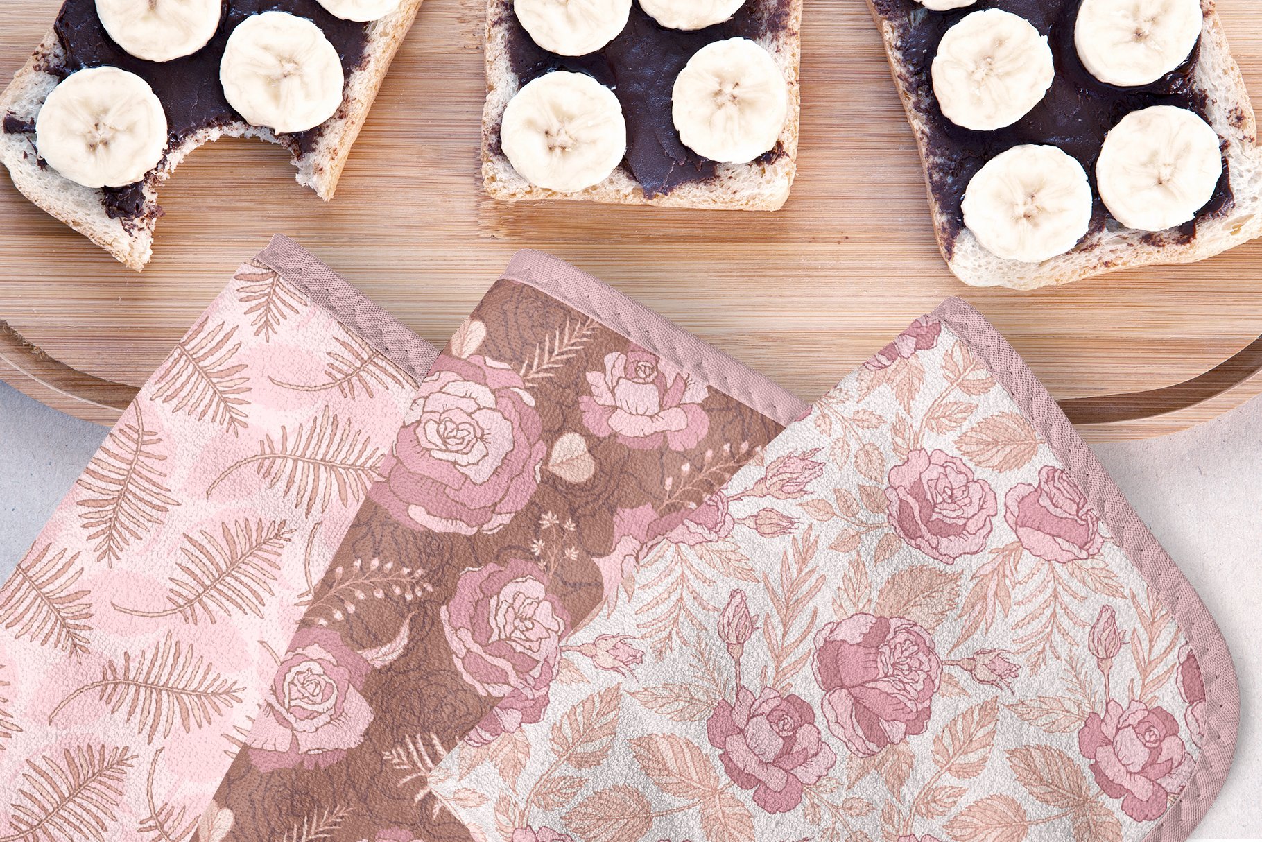 Rose Flower Patterns & Clipart (478153) Illustrations Design Bundles