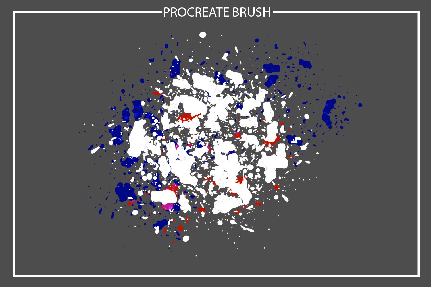 Splattered Paint A Procreate Splash Brush!