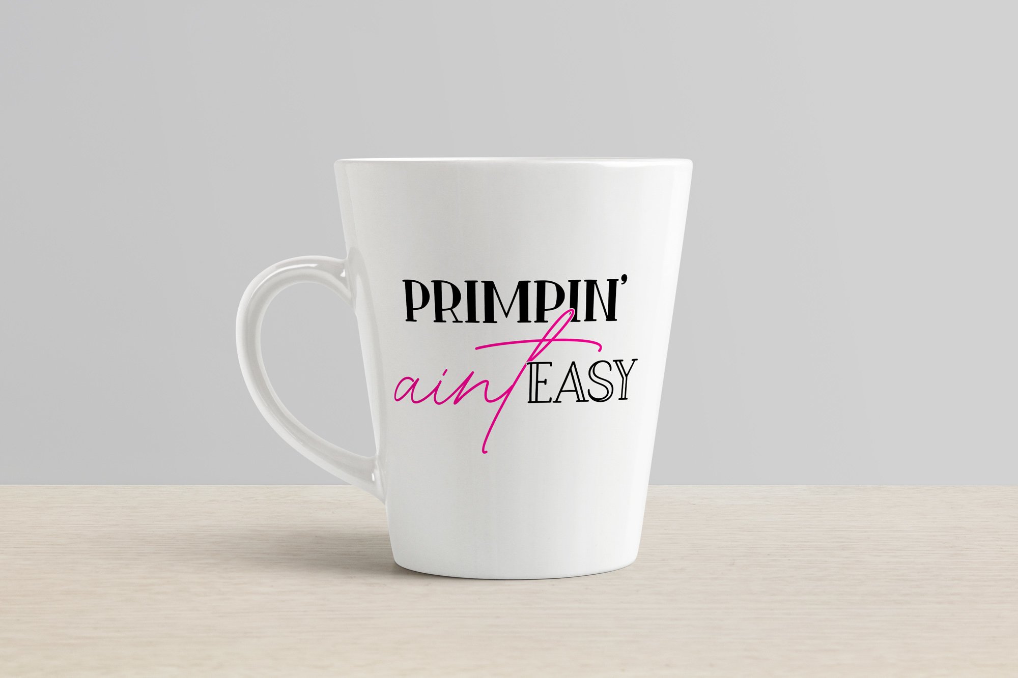 Primpin Aint Easy Hairstylist Makeup Artist SVG (474755) | Cut Files ...