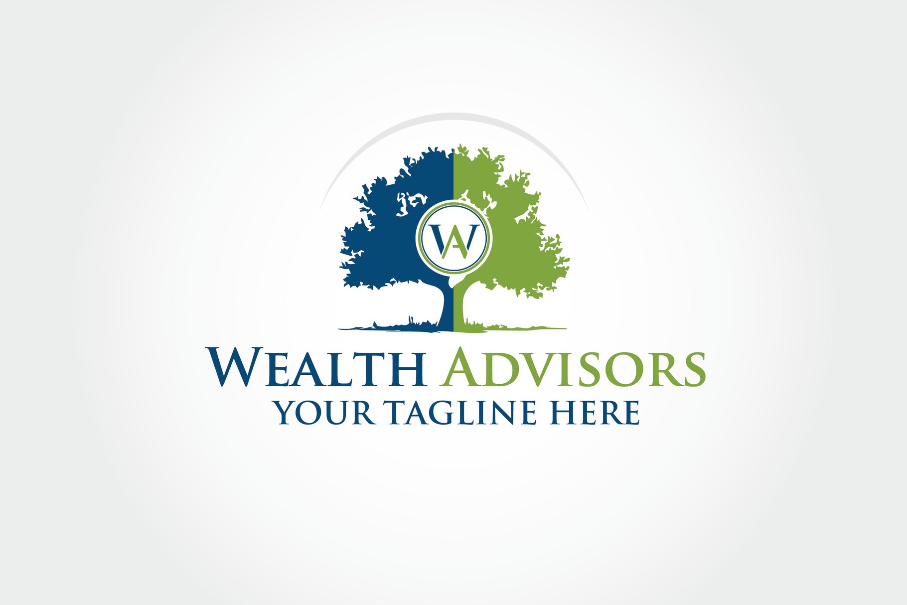 Wealth Advisor Logo (561066) | Logos | Design Bundles