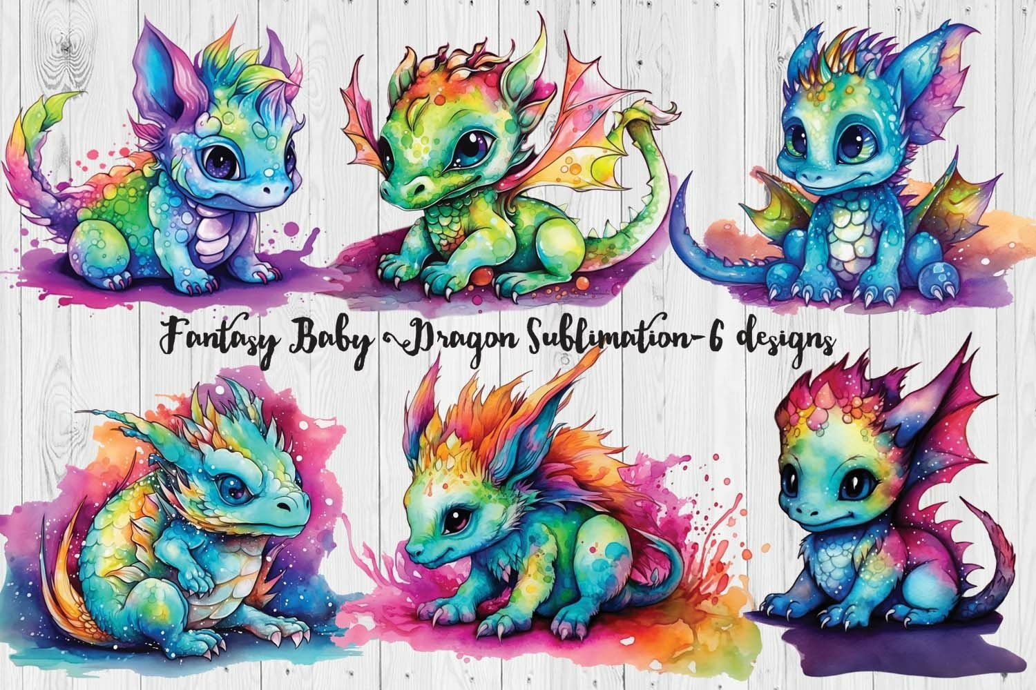 Cute Baby Water Dragon