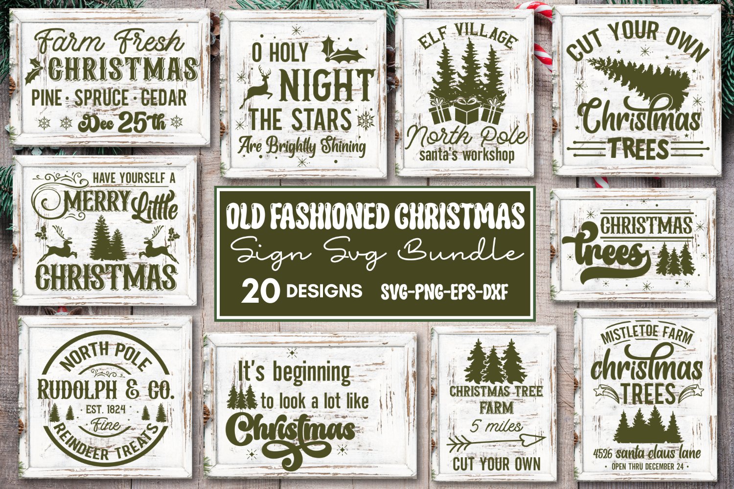 farmhouse-old-christmas-sign-svg-bundle-rustic-christmas-sv for Free Printable Farmhouse Christmas Signs Farmhouse Old Christmas Sign SVG Bundle, Rustic Christmas SV for Free Printable Farmhouse Christmas Signs