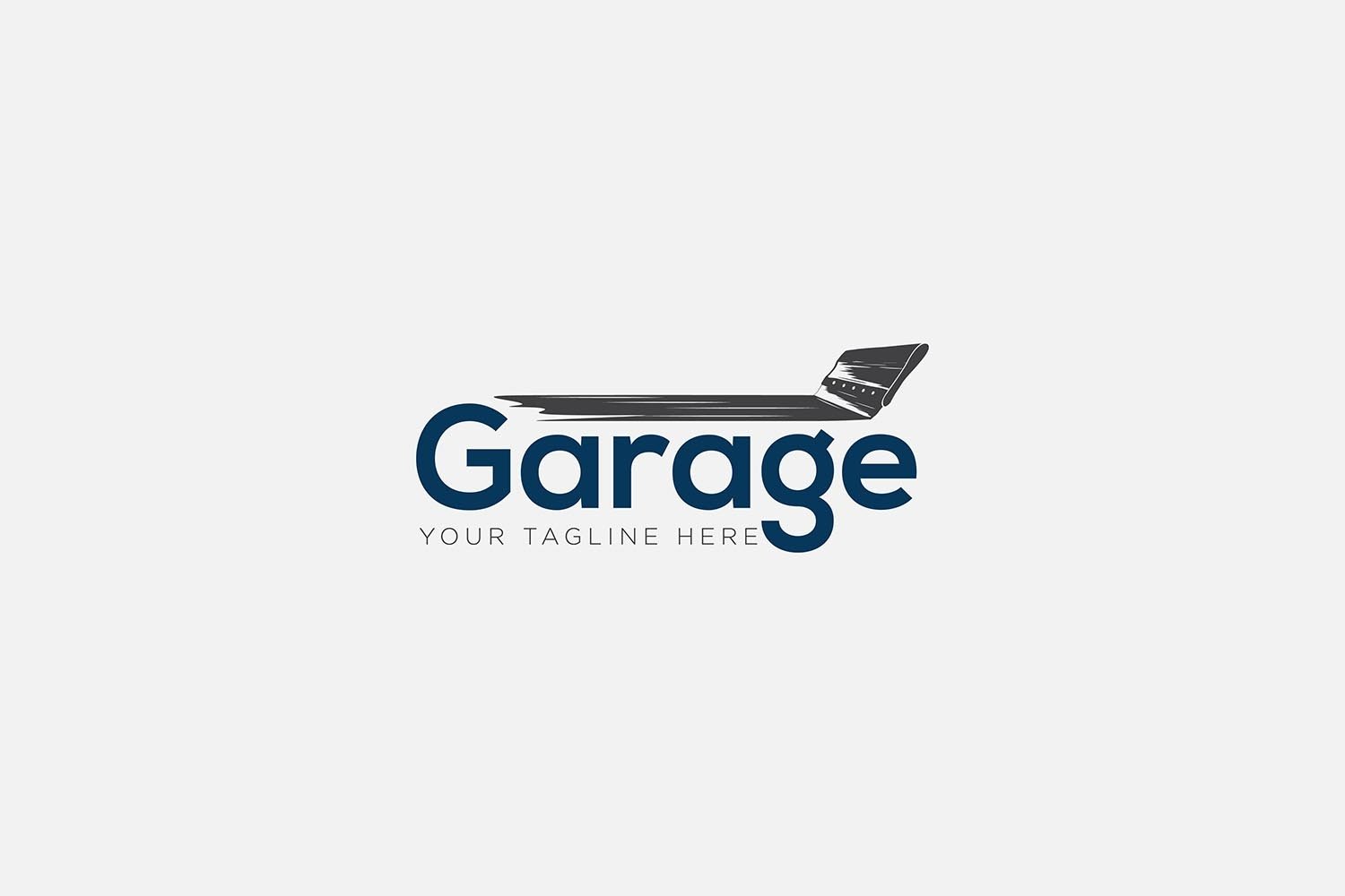 Paint Garage Logo designs with minimalist and typography, image size:1500x1000