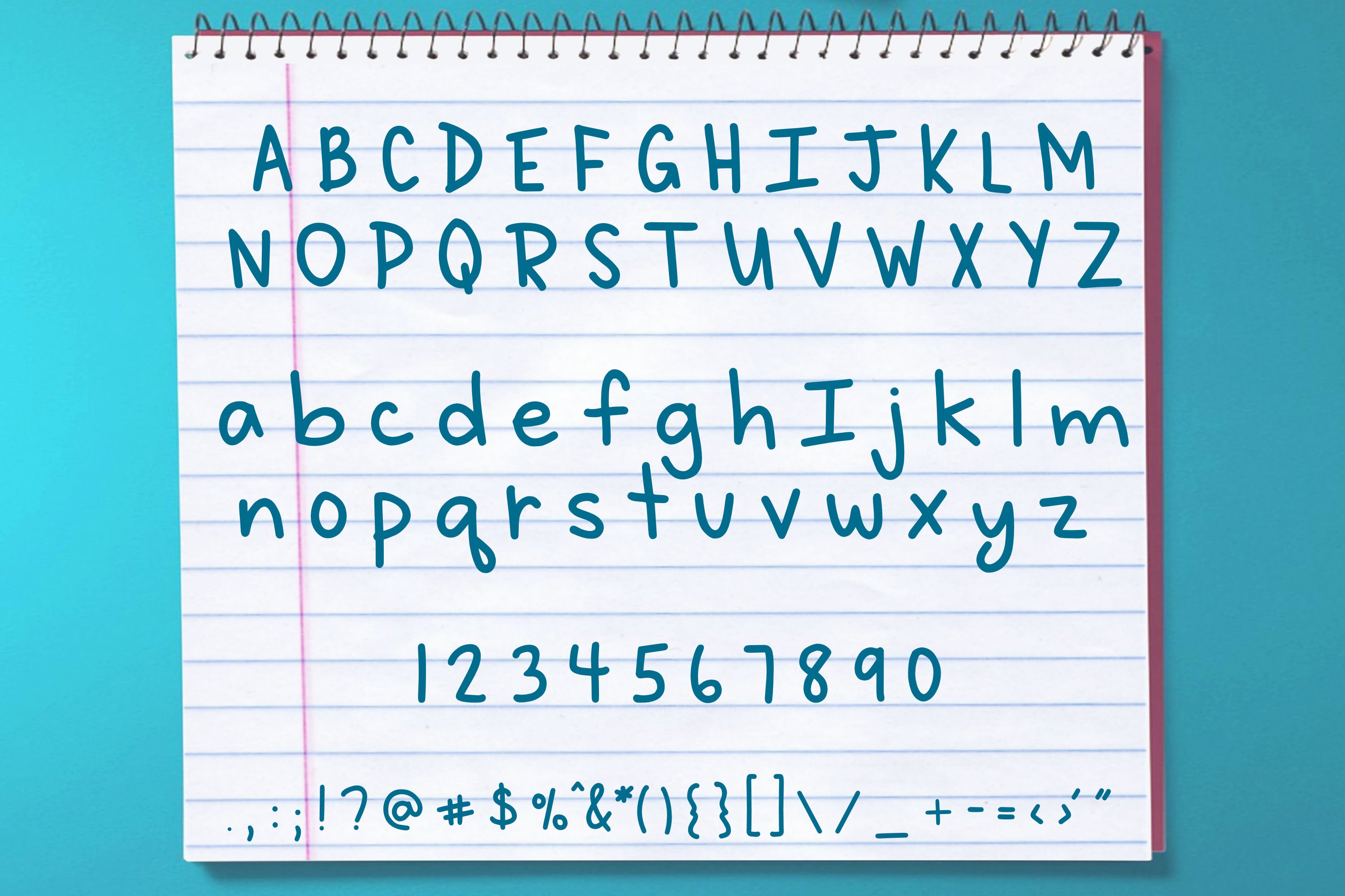 Stacy's Notebook A handwritten font (353124) Sans Serif Font Bundles