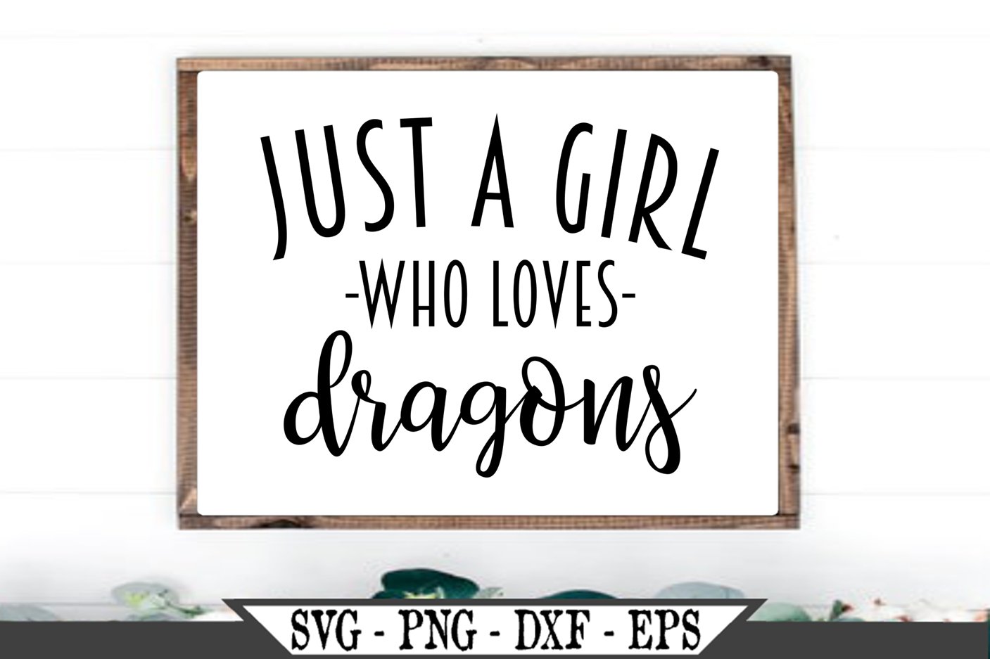 Funny Just A Girl Who Loves Dragons SVG Graphic Design (483319) | SVGs ...
