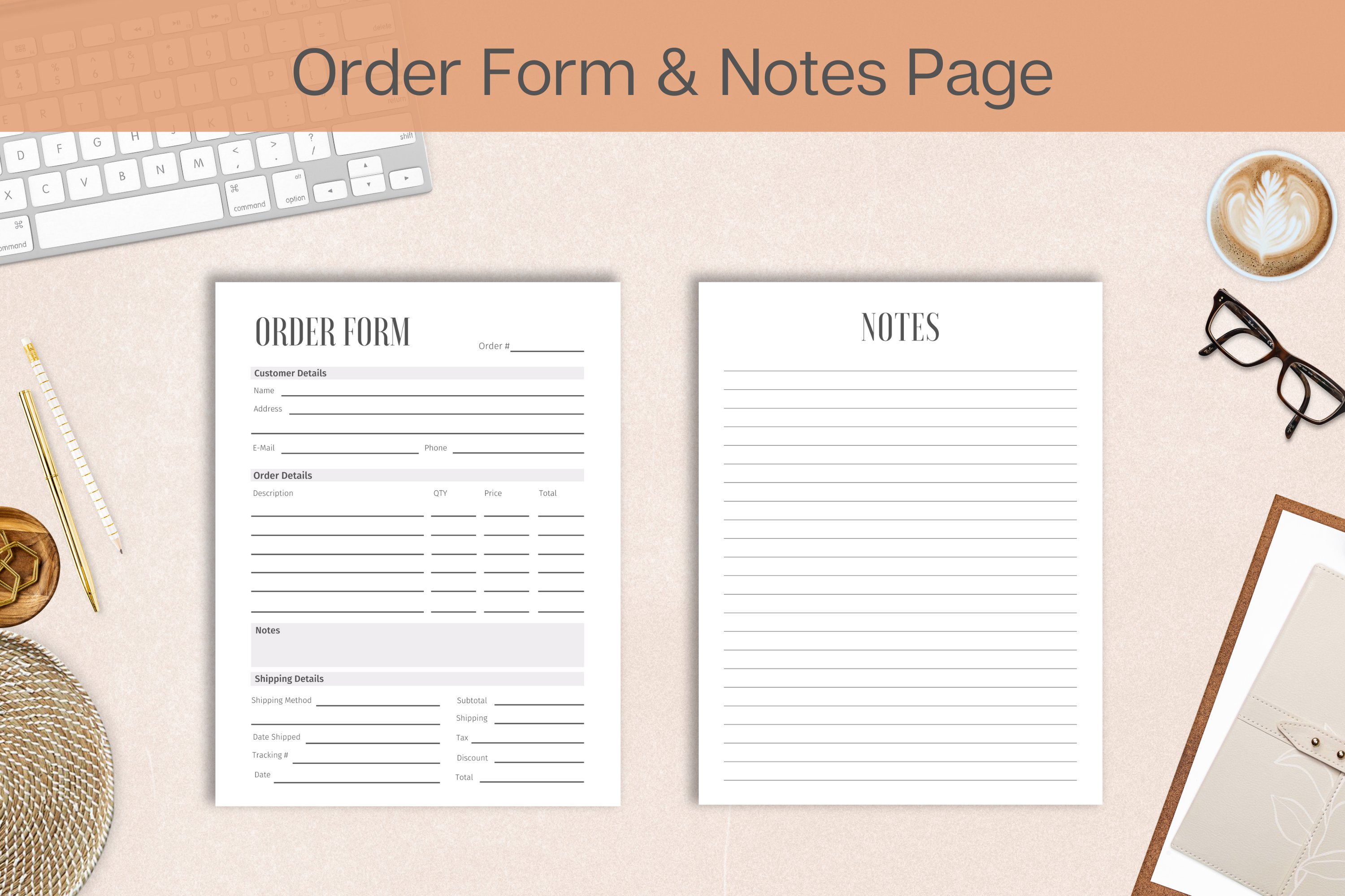 Business Project Planner Bundle Gray (1202246) Inserts Design Bundles