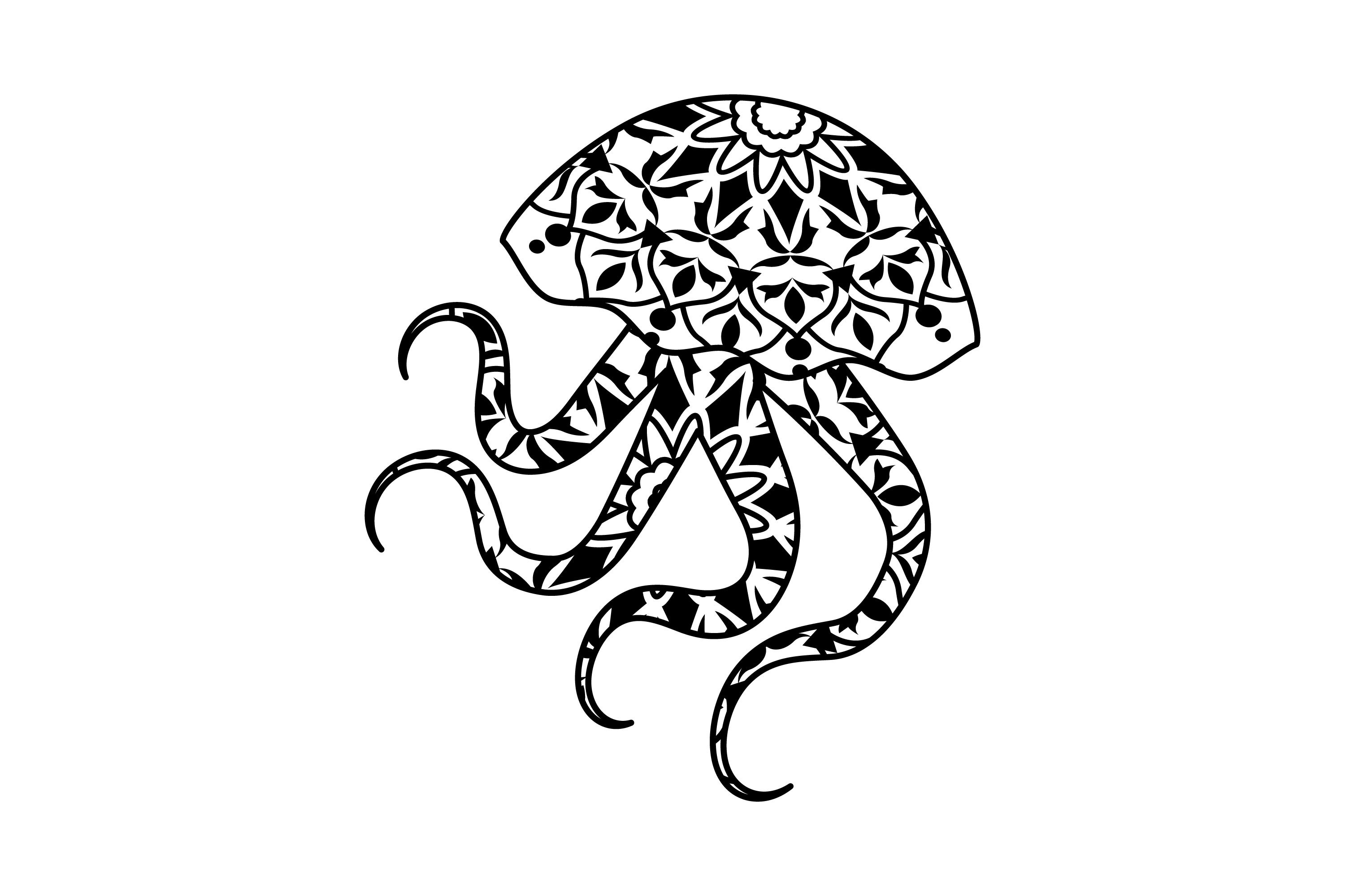 Jellyfish Mandalas