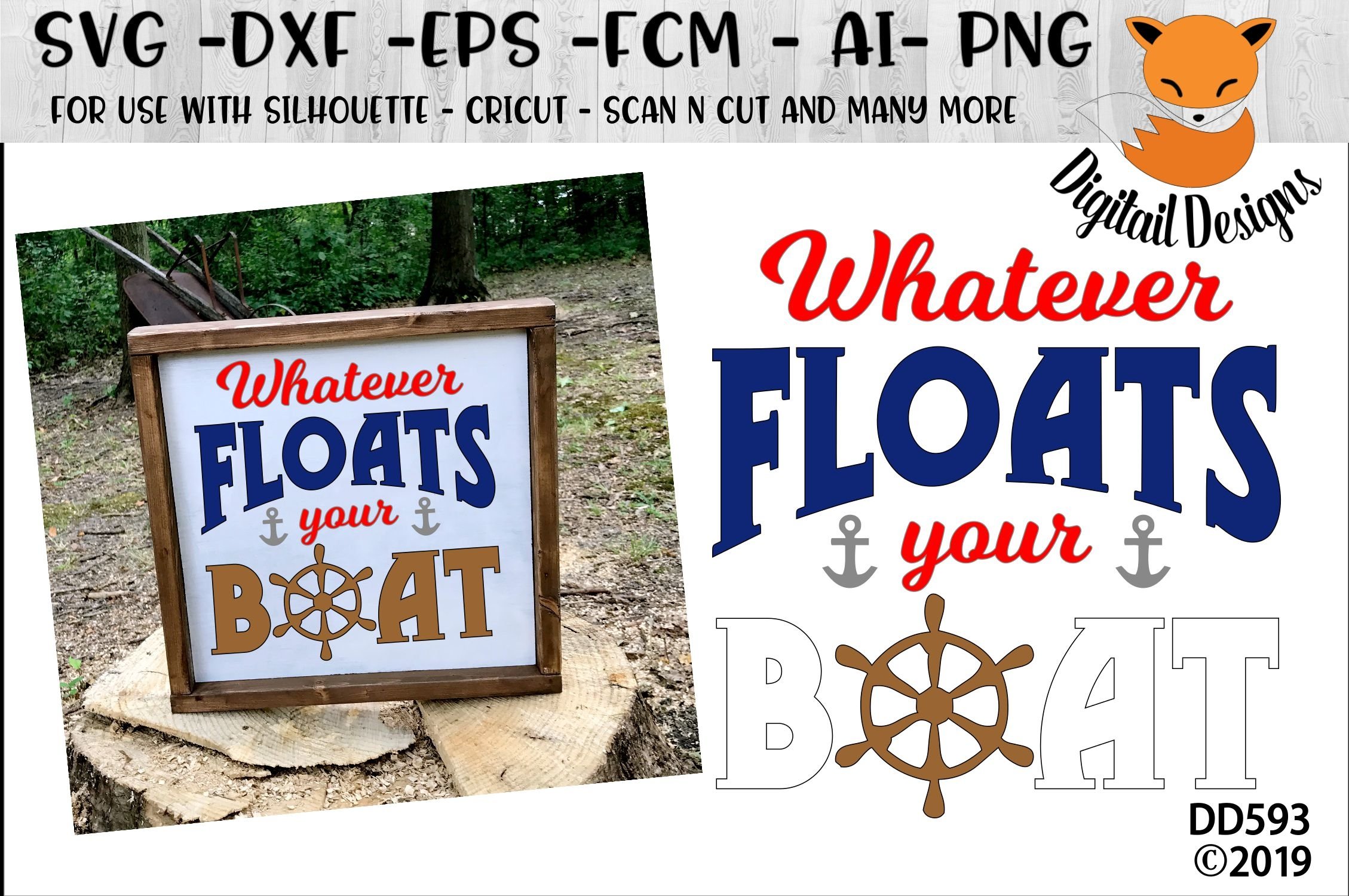 Whatever Floats Your Boat Nautical SVG (111315) Cut Files Design