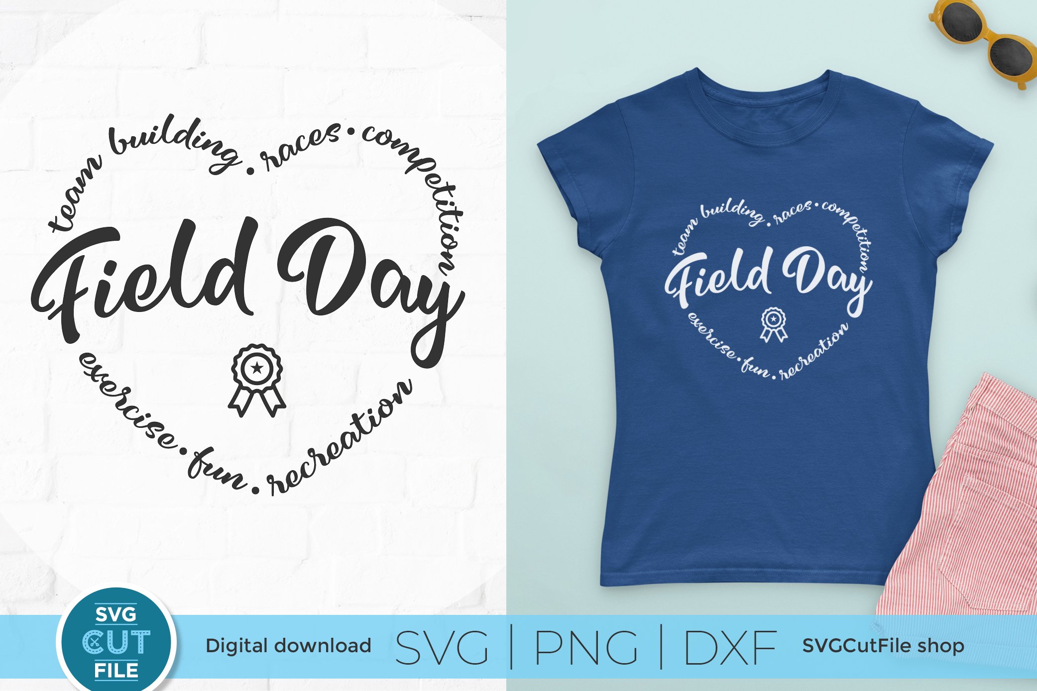 Field Day svg Make supercute shirts for school field day