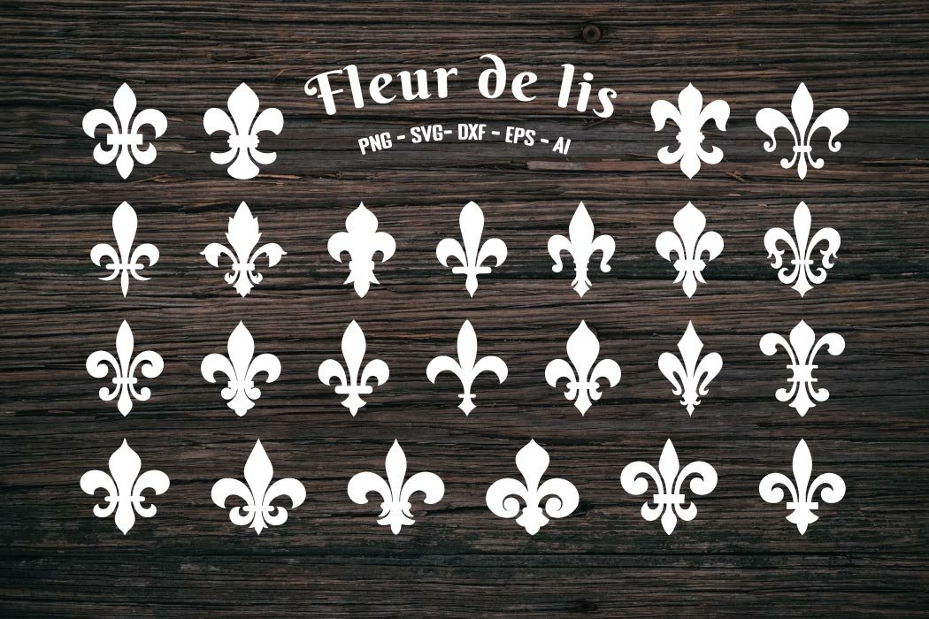 fleur-de-lis-svg-mardi-gras-svg-cut-files-png-clipart for Free Printable Fleur De Lis Template Fleur De Lis SVG, Mardi Gras SVG Cut Files & PNG Clipart for Free Printable Fleur De Lis Template
